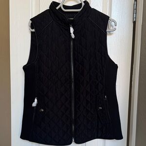 Chico's Black Quilted Puffer Women's Vest NWT